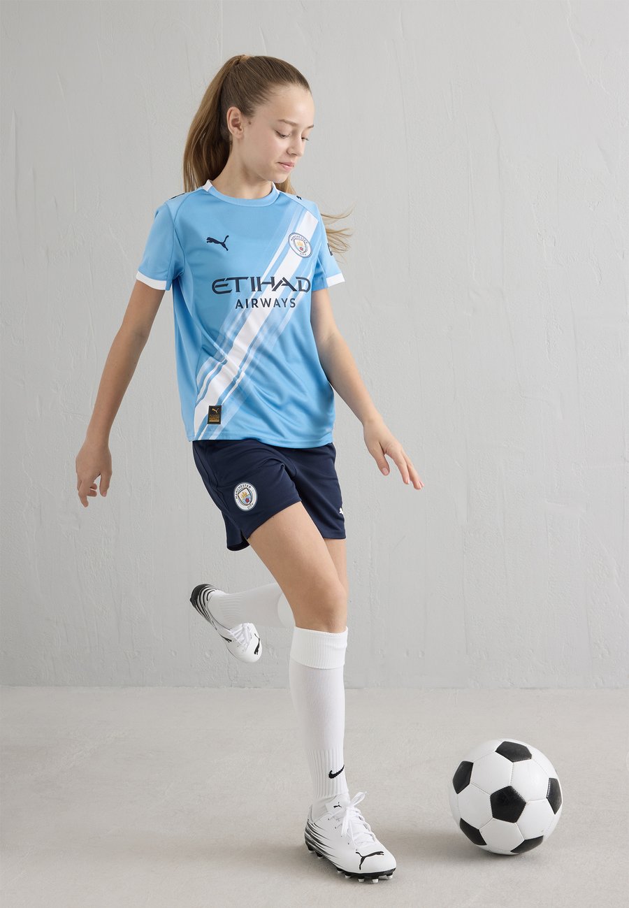 Футболка Puma MANCHESTER CITY FC UNISEX, Light Blue/Puma White/Light Blue — фото 2