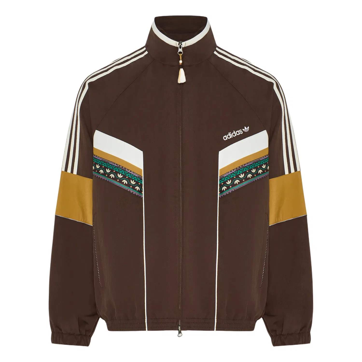 Мужская тонкая куртка с воротником-стойкой TOC Adidas Originals, Brown