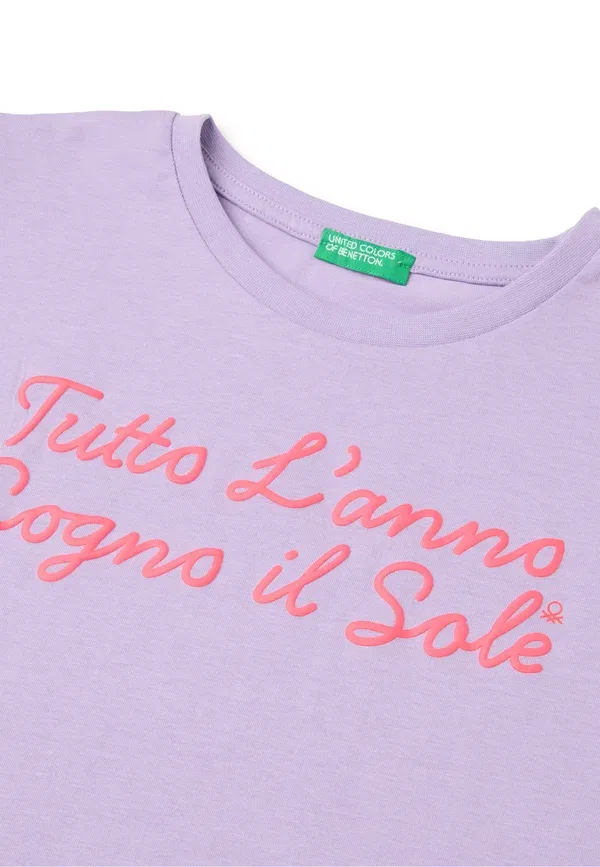 Топ United Colors Of Benetton, фиолетовый — фото 3