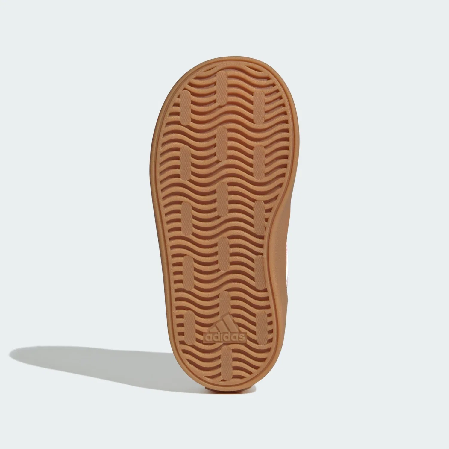 Детские кроссовки с липучками VL Court 3.0 Adidas, Altrosa Braun — фото 3