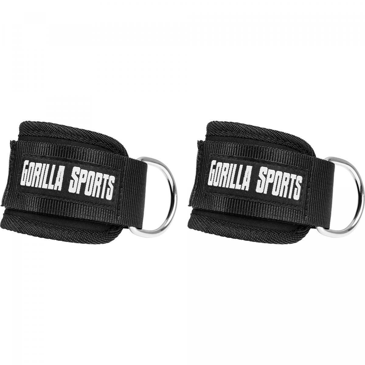 

Нейлоновые ремешки для ног GORILLA SPORTS, черный