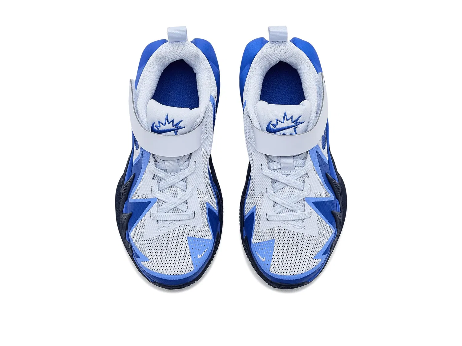 Кроссовки S.T Dynamite (для маленьких детей) Nike Kids, Football Grey/Game Royal/Midnight Navy/Polar — фото 3
