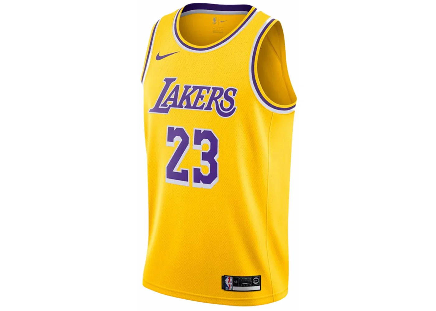 Мужская джерси Nike LeBron James Icon Swingman, Yellow