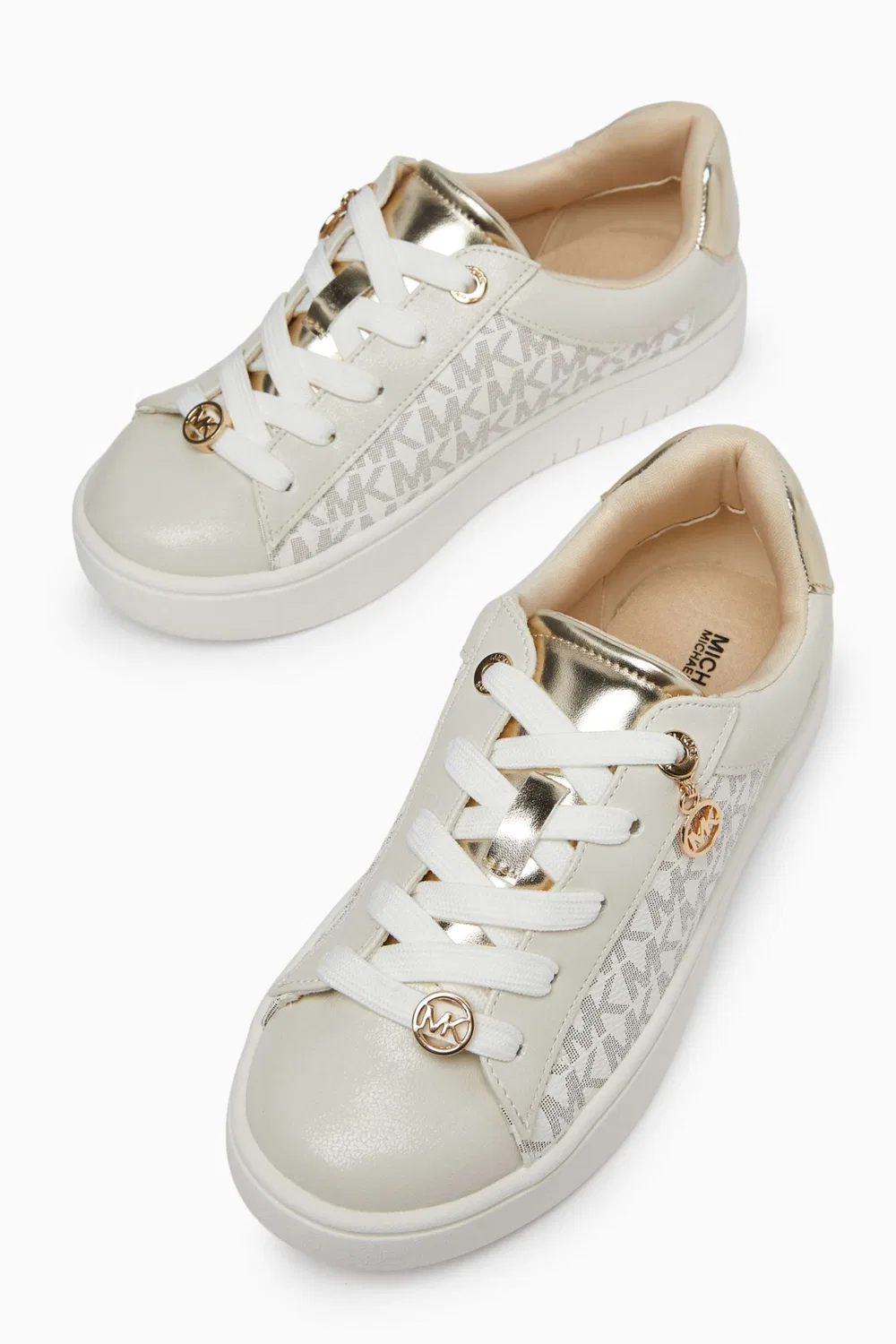Кроссовки с логотипом Dottie Michael Kors Kids — фото 2