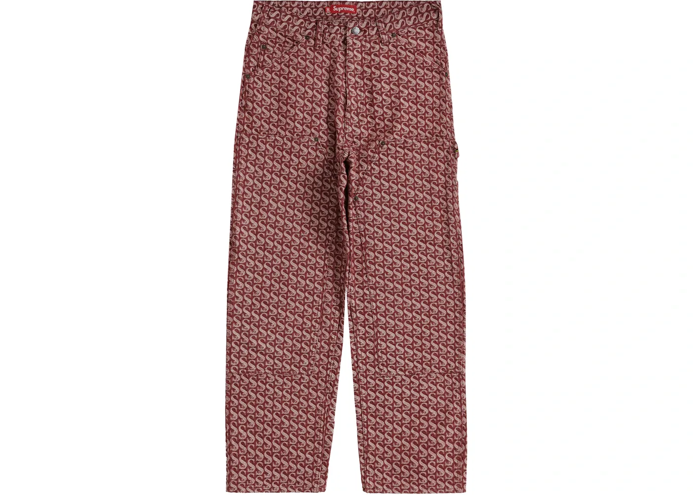 Мужские джинсовые брюки с двойным коленом Red Supreme