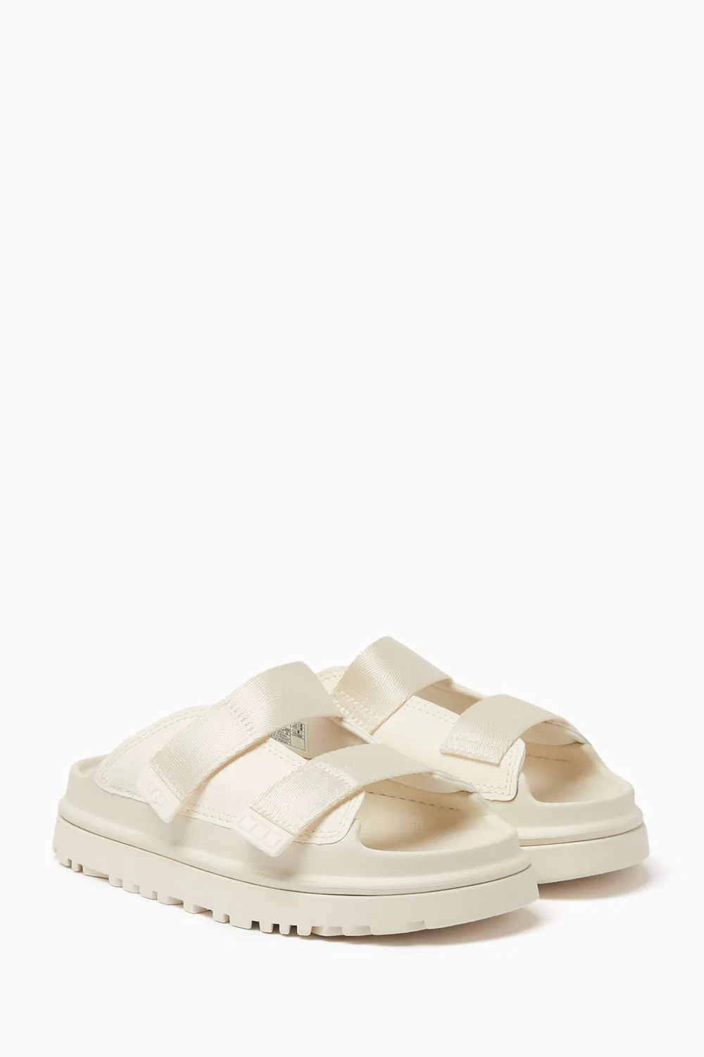 Сандалии-слайды с блеском Golden Glow UGG, розовый