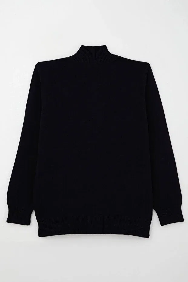 Детский кардиган для мальчиков с принтом Cegisa, Navy Blue — фото 2