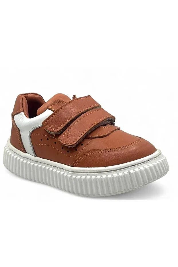 Детские повседневные туфли для девочек с ортопедической стелькой Happy Walk, Brown
