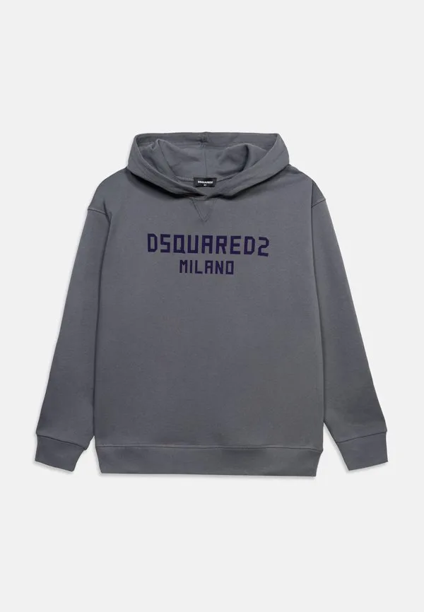 Худи унисекс свободного кроя Dsquared2, Charcoal Grey — фото 3