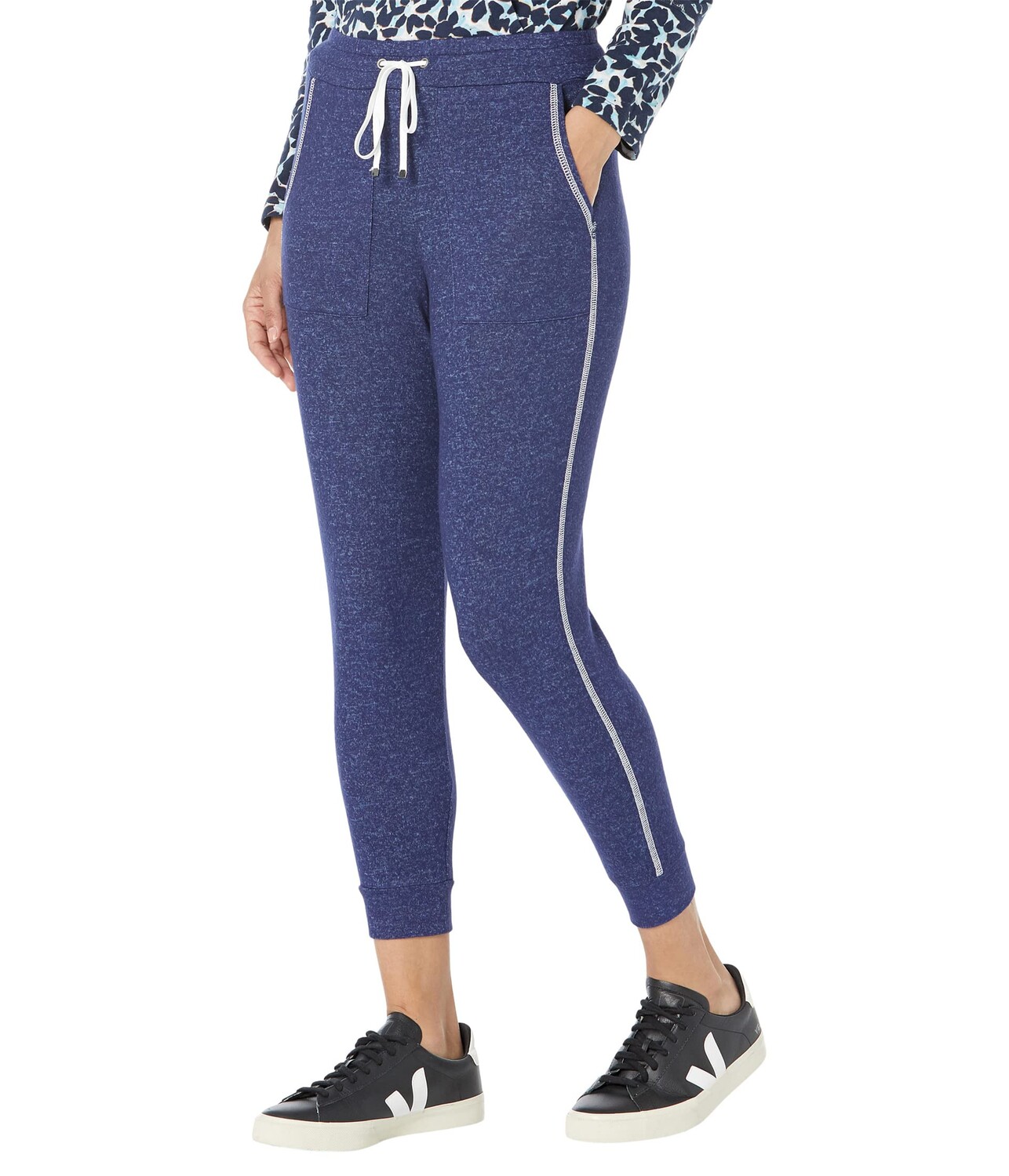 

Джогггеры NIC+ZOE, Sweet Dreams Stitch Joggers, Синий, Джогггеры NIC+ZOE, Sweet Dreams Stitch Joggers
