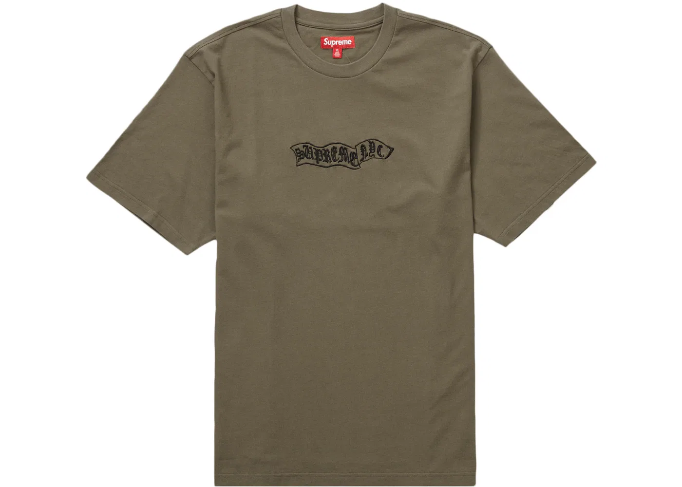 Мужская футболка с принтом Supreme Top, Olive