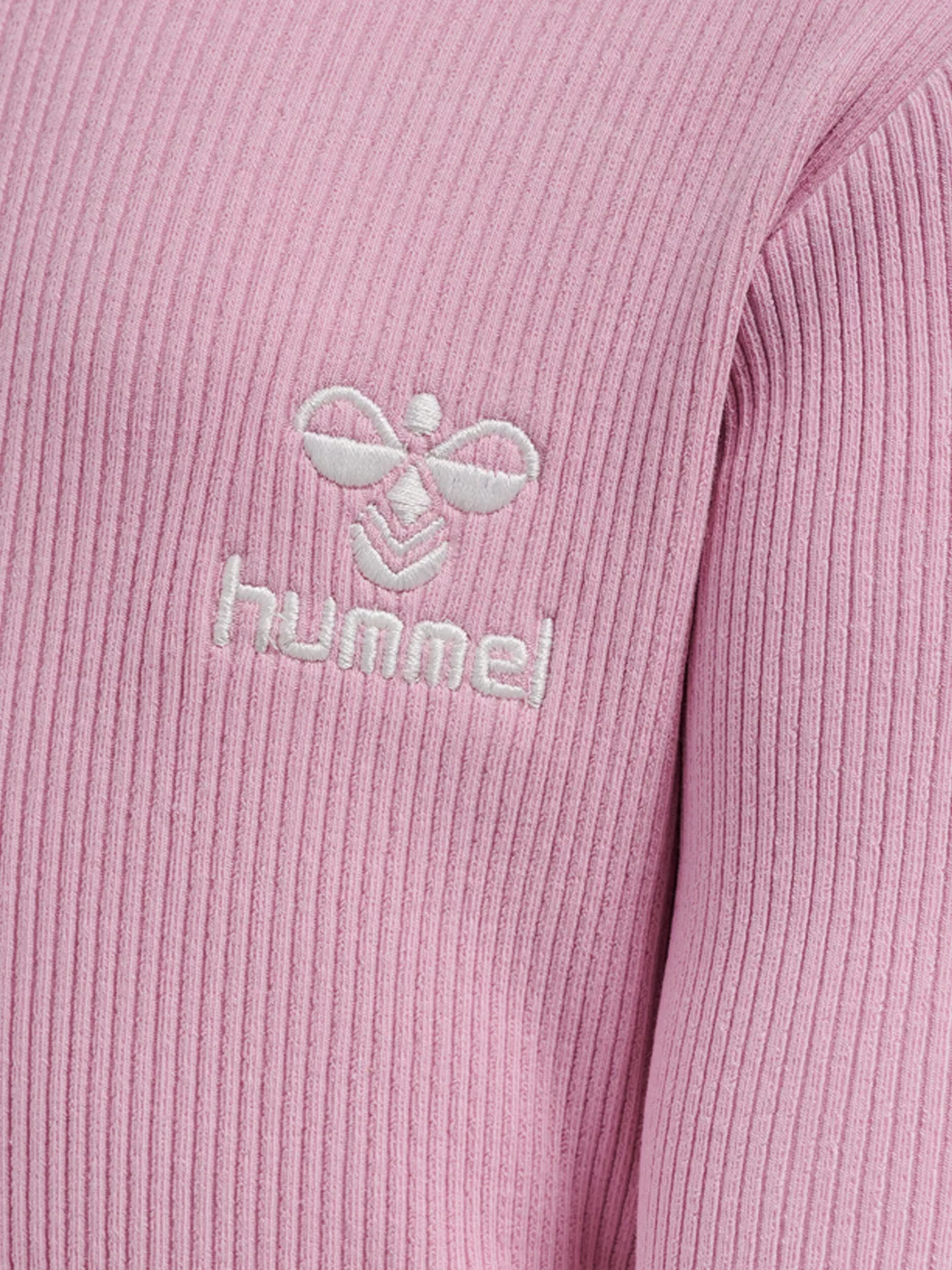 Детская футболка с длинным рукавом Hmlsami Hummel, Rosa — фото 3