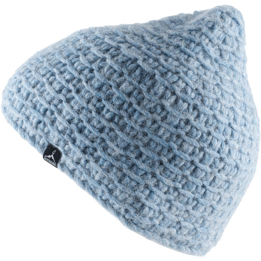 

ALTIDUDE Зимняя шапка-гнездо из толстой вязки, унисекс, шапка-бини, шерсть альпаки и мериноса