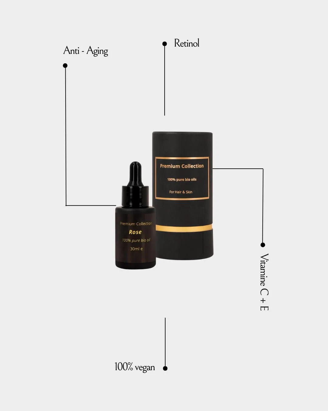 Масло для лица и волос Organic Rose Oil, Al Bahri, 30 мл — фото 4