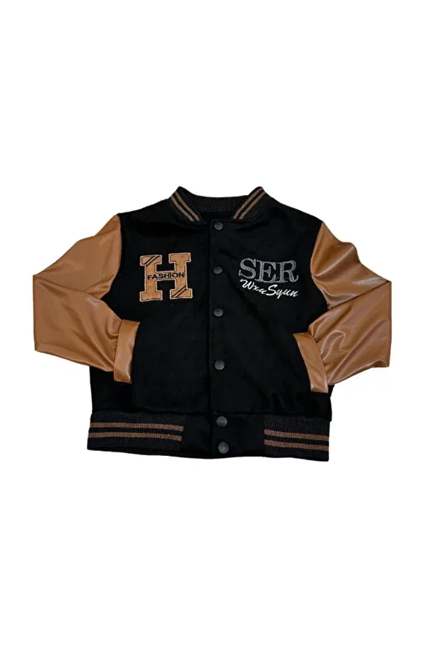 Детский джинсовое жакет для девочек с вышивкой Rhythm Clothing, Blackcinnamon — фото 2