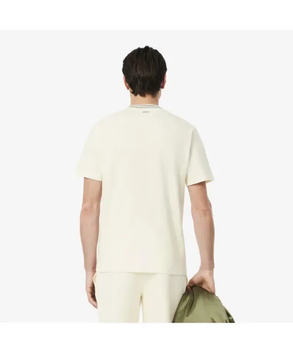Футболка с большим графическим принтом, th0124-55g, Lacoste — фото 3