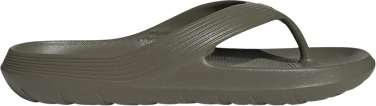 

Сандалии Adidas Adicane Flip Flop 'Olive Strata', зеленый