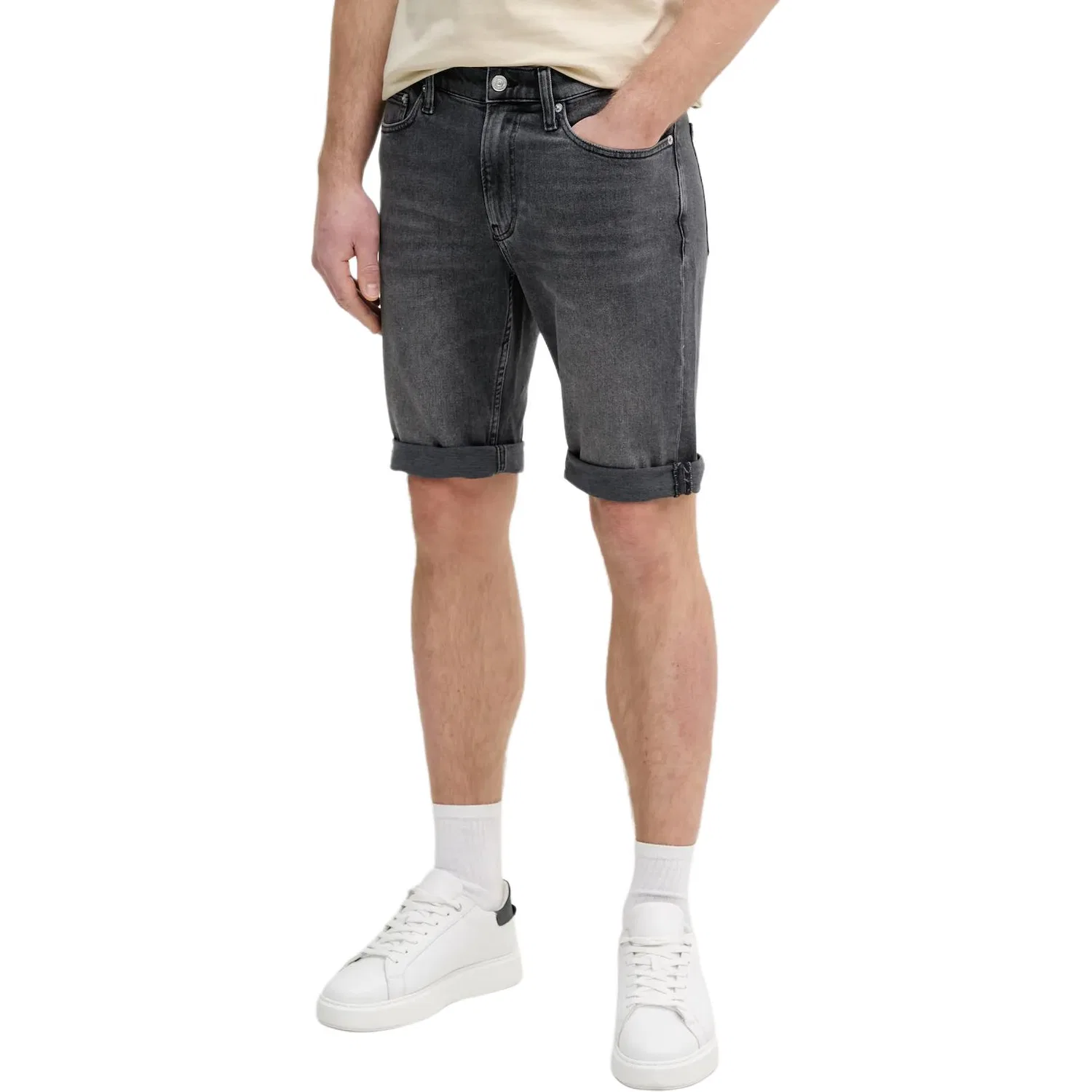 Мужские джинсовые шорты Calvin Klein, Gray