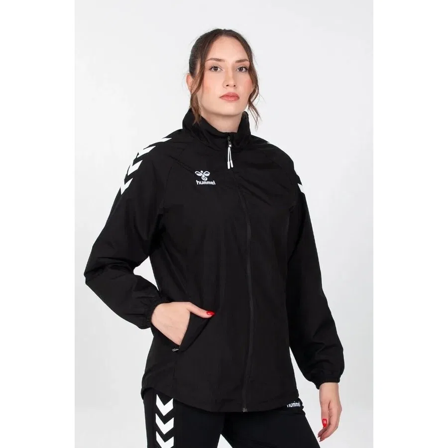 Детский дождевик с капюшоном Hummel Line, 3XL, Красный — фото 2