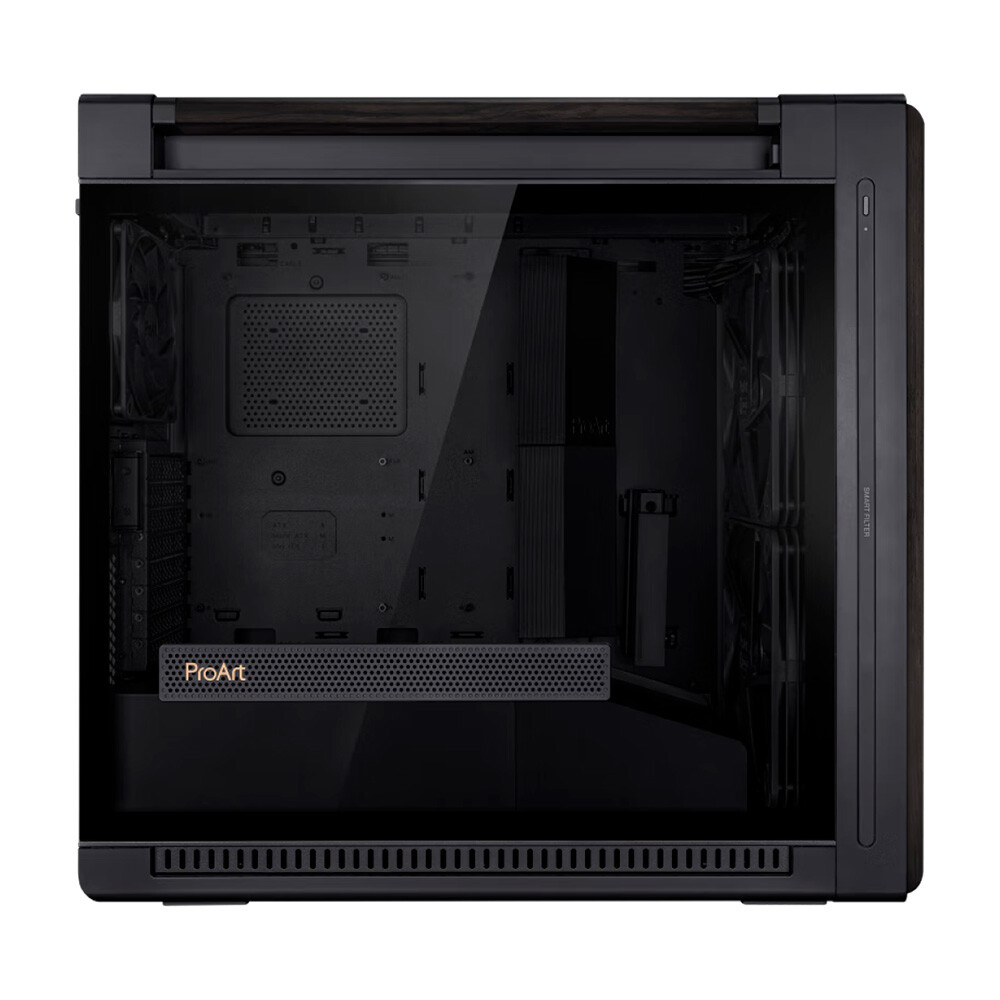 Корпус Asus ProArt PA602 Wood Edition, Mid Tower, чёрный — фото 3