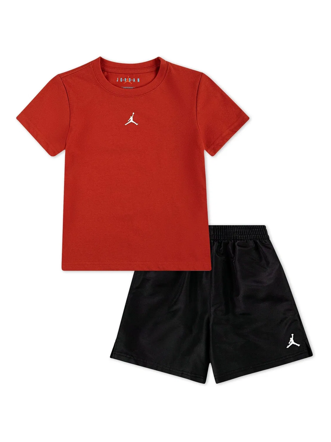 Комплект из футболки и шорт, дышащий Jordan Jumpman Woven Play Short Set Jordan, черный