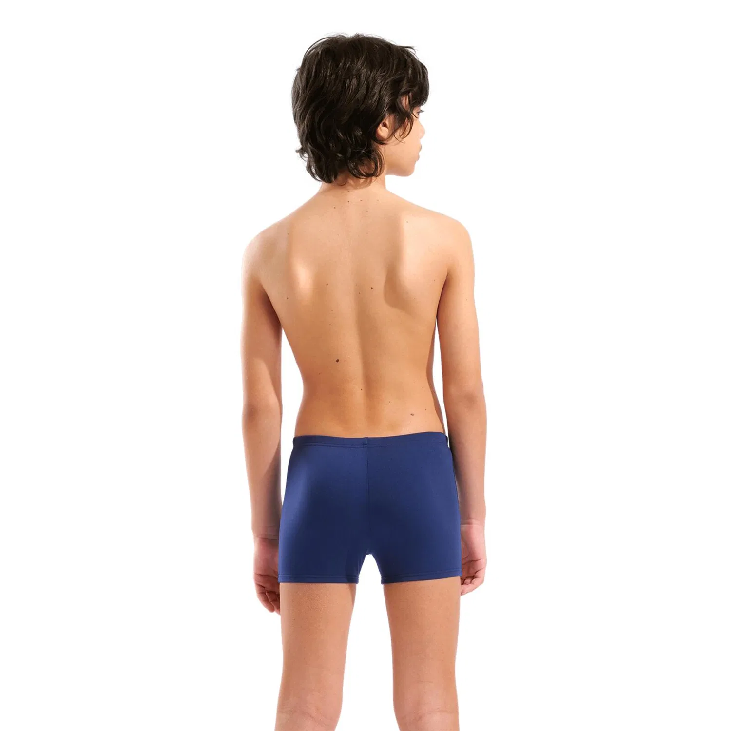 Детские плавки для мальчиков с принтом Graphic Swim Short Arena, Dunkelblau Weiss Navyblau — фото 2