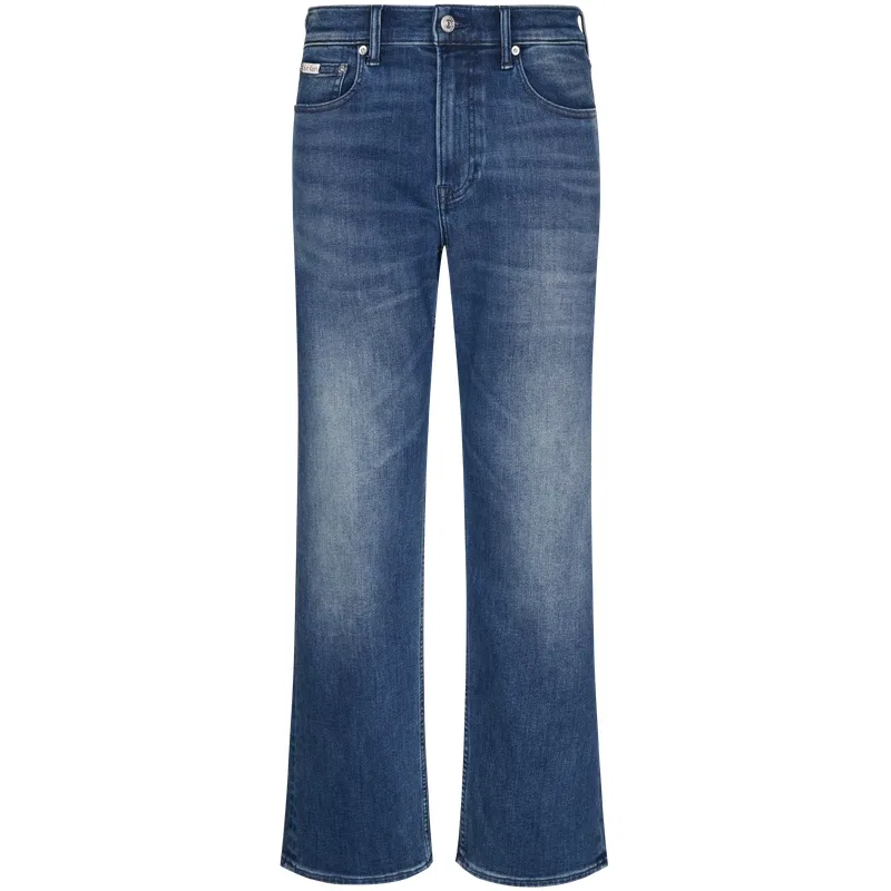 Джинсы прямого кроя, Calvin Klein, Denim Blue