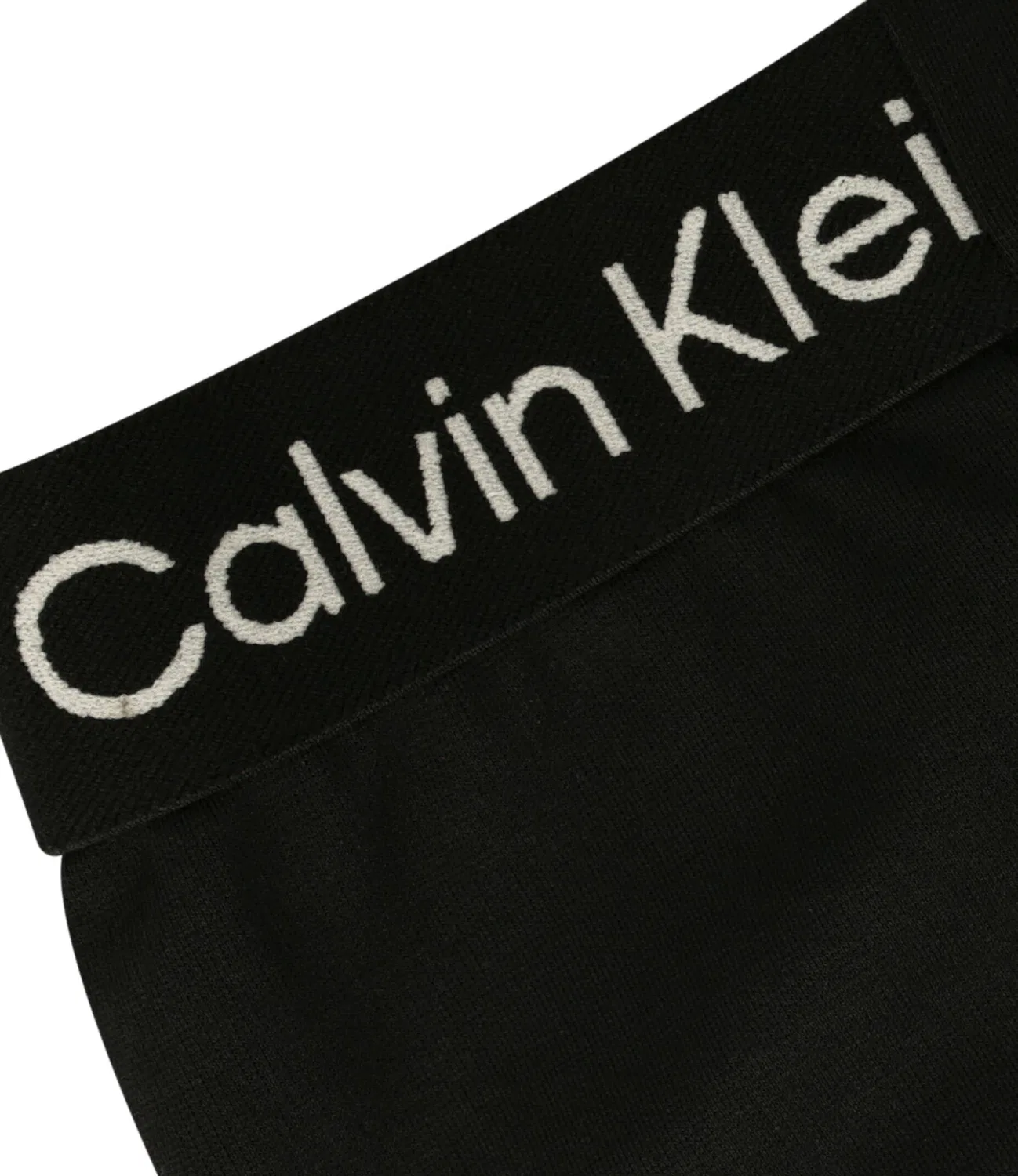 Леггинсы с принтом Calvin Klein Jeans, черный — фото 3