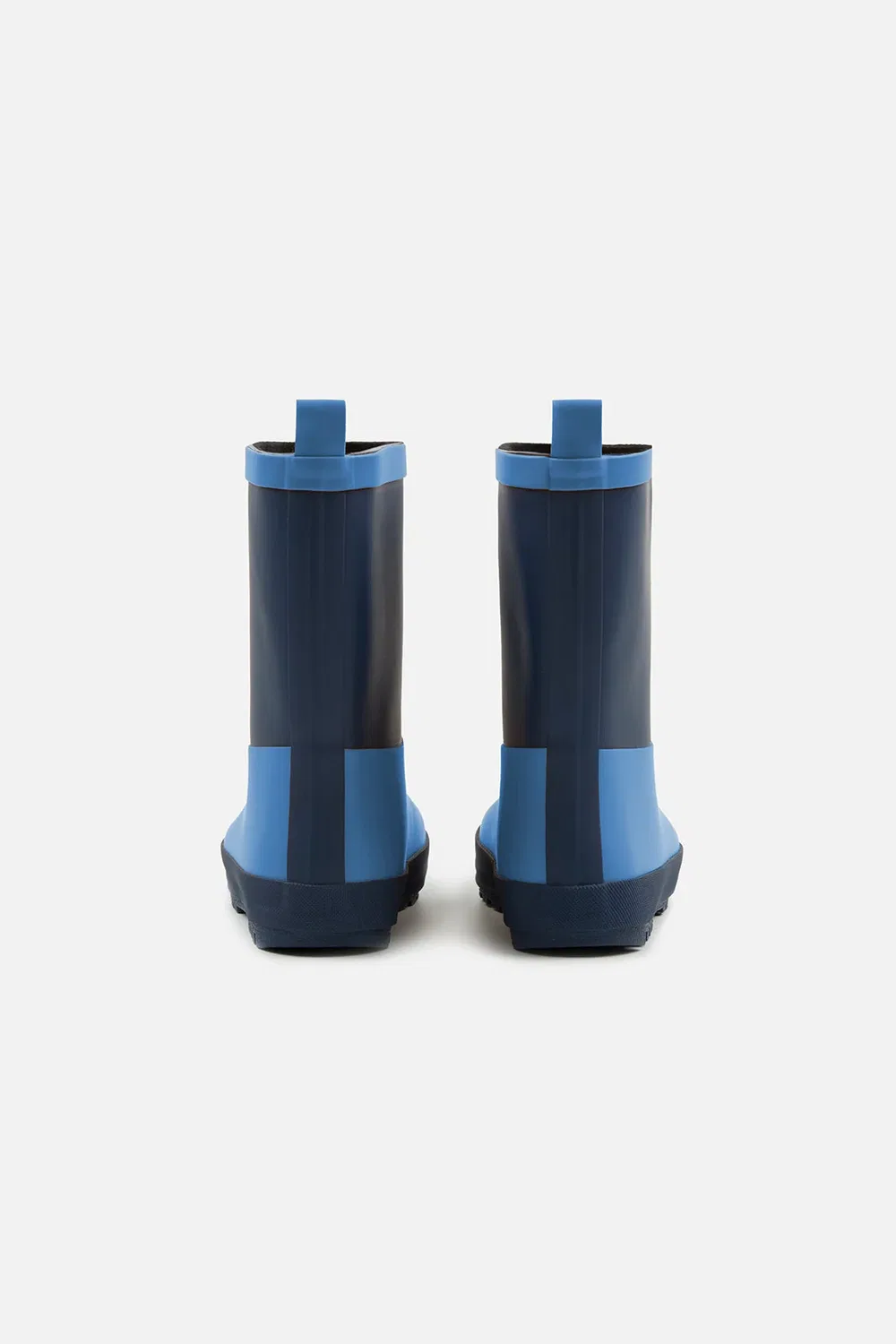 Детские сапоги для мальчиков с протектором Rain Boots Deux par Deux, синий — фото 3