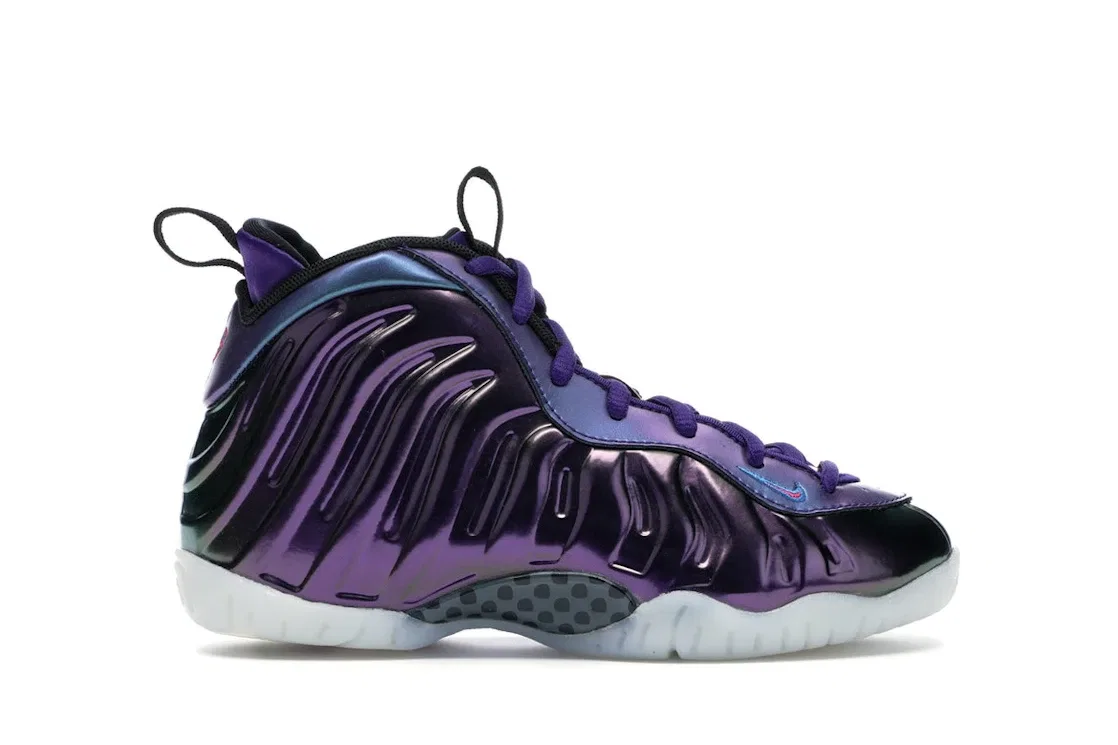Детские кроссовки Lifestyle Nike Air Foamposite One, Rush Pink/Rush Pink-Neptune Blue-Court Purple