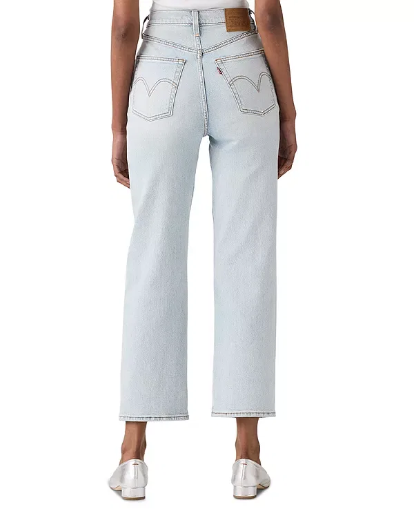 Женские джинсы с высокой посадкой Ribcage straight ankle jeans Levi's, Filter Her — фото 2