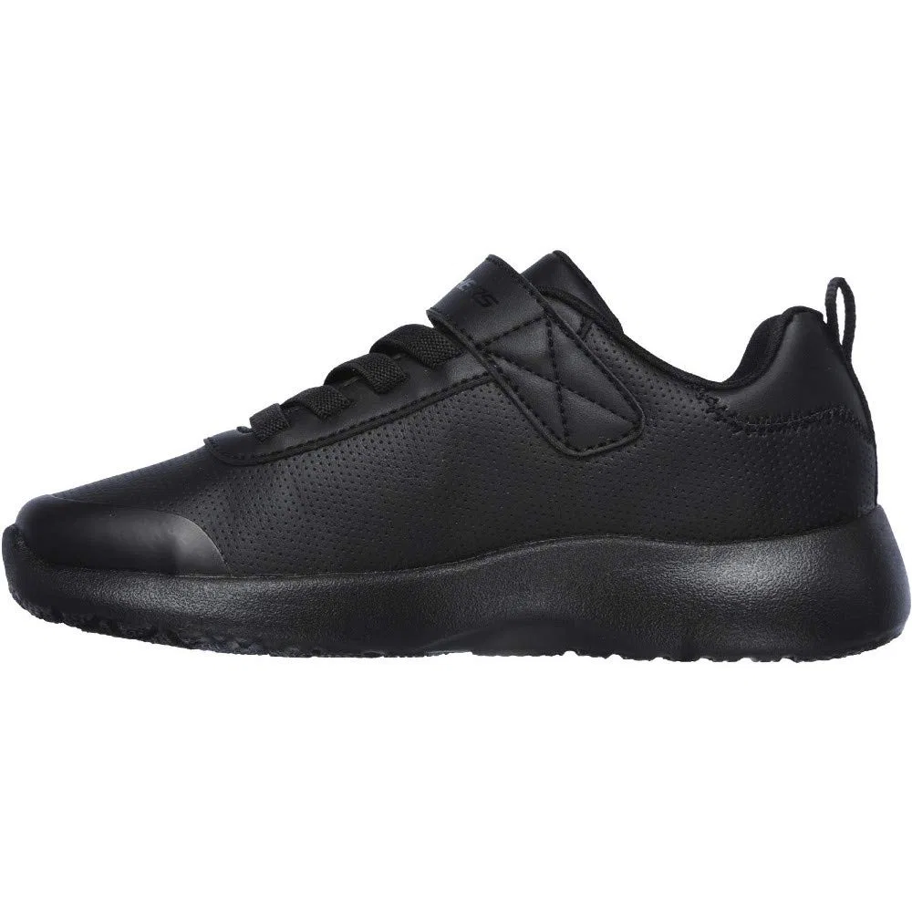 Детские кроссовки со шнурками Skechers Dynamight-day School-97772l, Black Black Bbk — фото 3