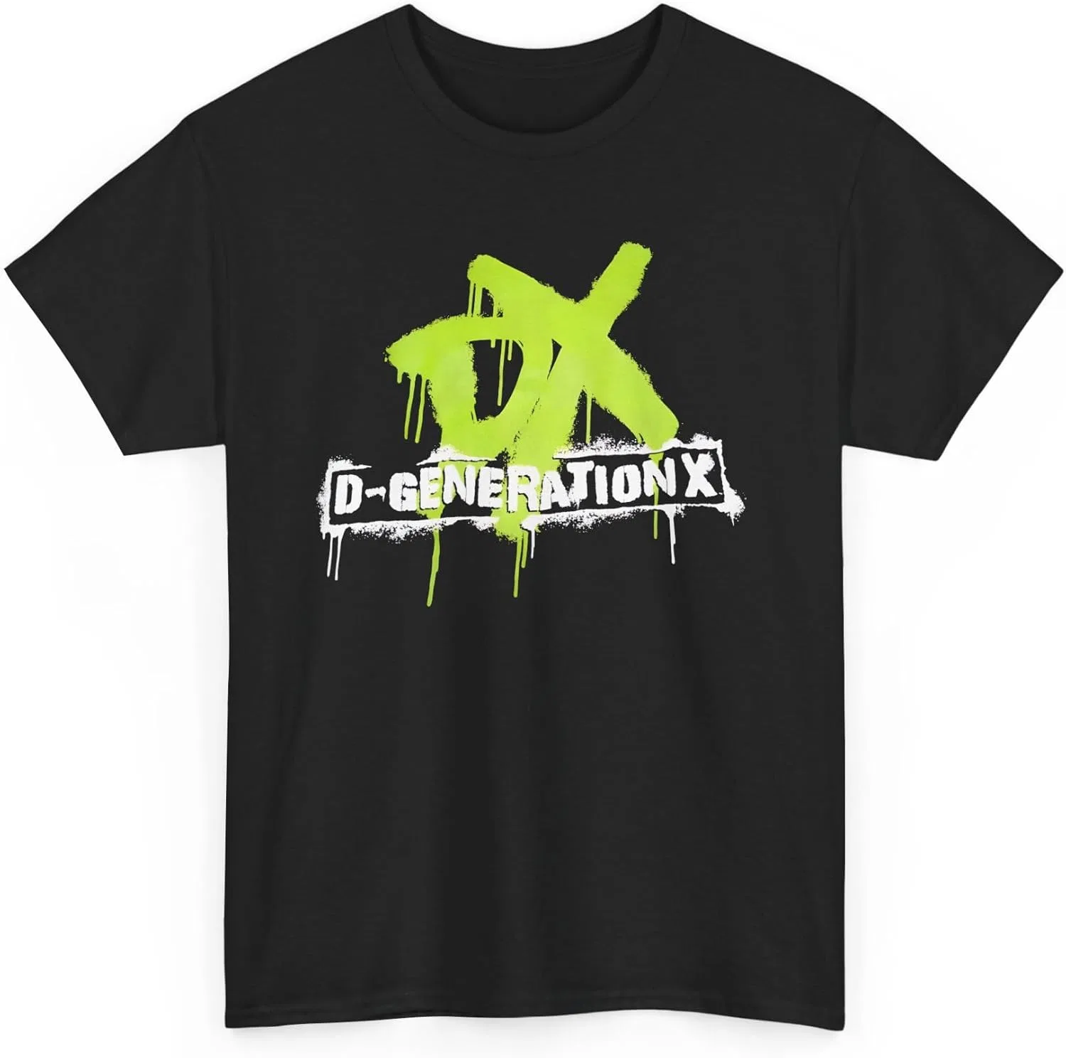 Мужская футболка с логотипом D-Generation X, Black