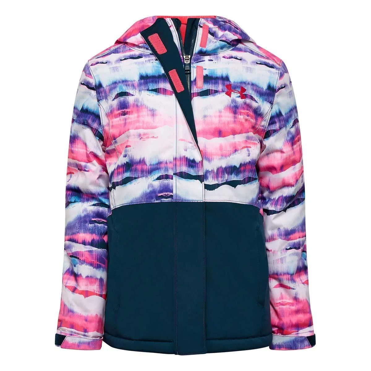 Куртка для девочек с технологией UA Storm, модель Tree Top, Under Armour, Tandem Teal