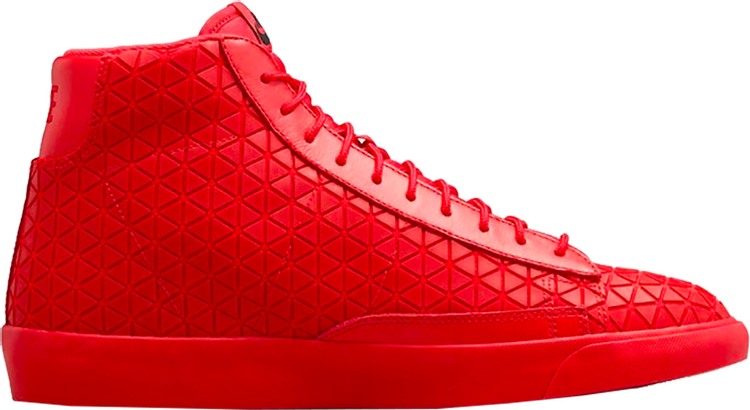 Кроссовки Nike Blazer Mid Metric 'University Red', красный - фото