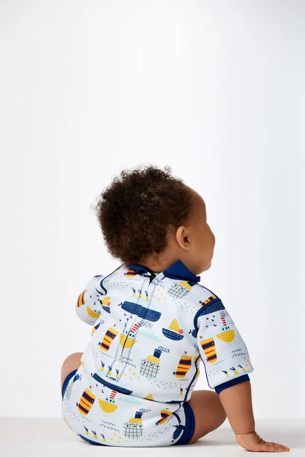 Детский гидрокостюм Happy Nappy Wetsuit Splash About, Multi — фото 4