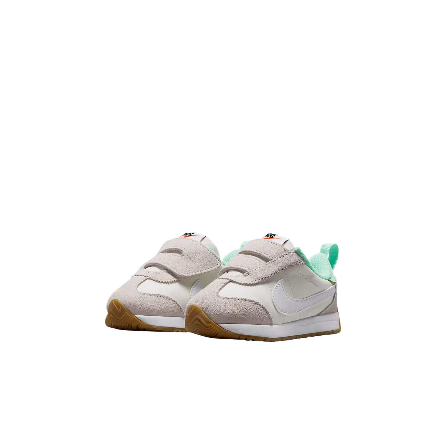 Детские туфли для малышей Nike Pacific, Цвет: Sail White/Rubber Light Brown/Safety Orange/Arctic Green — фото 3