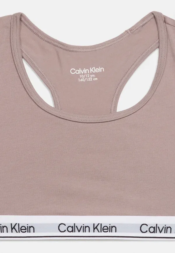 Бюстгальтер хлопковый 2 pack Calvin Klein Underwear, белый — фото 4