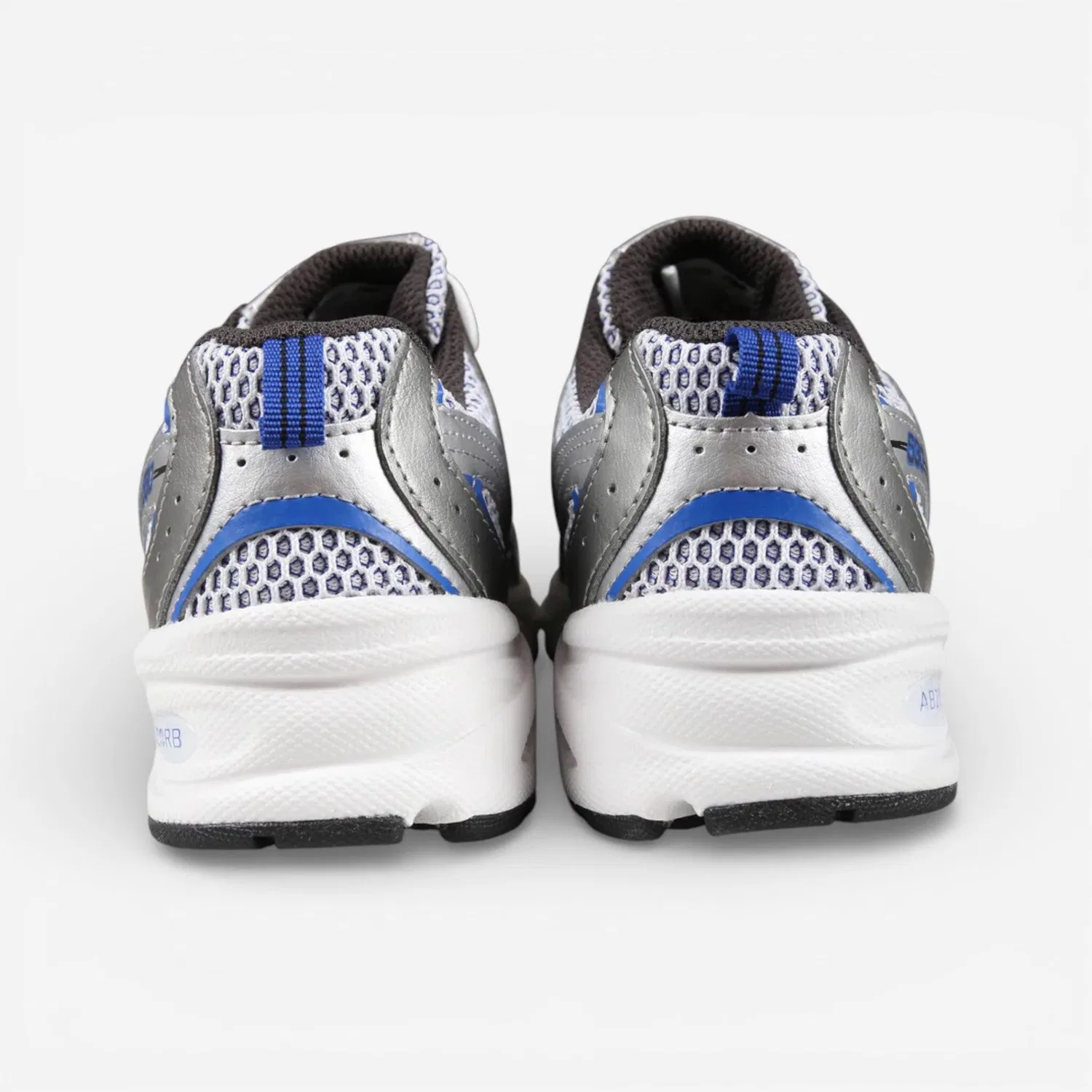 Детские кроссовки New Balance 530 Dark Silver Metallic Royal, Цвет Grau — фото 3