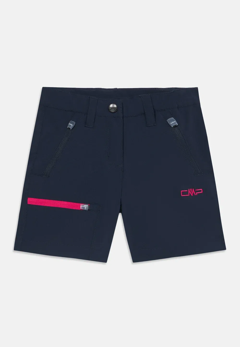 Детские бермуды унисекс - брюки для активного отдыха Cmp, Blue/Magenta