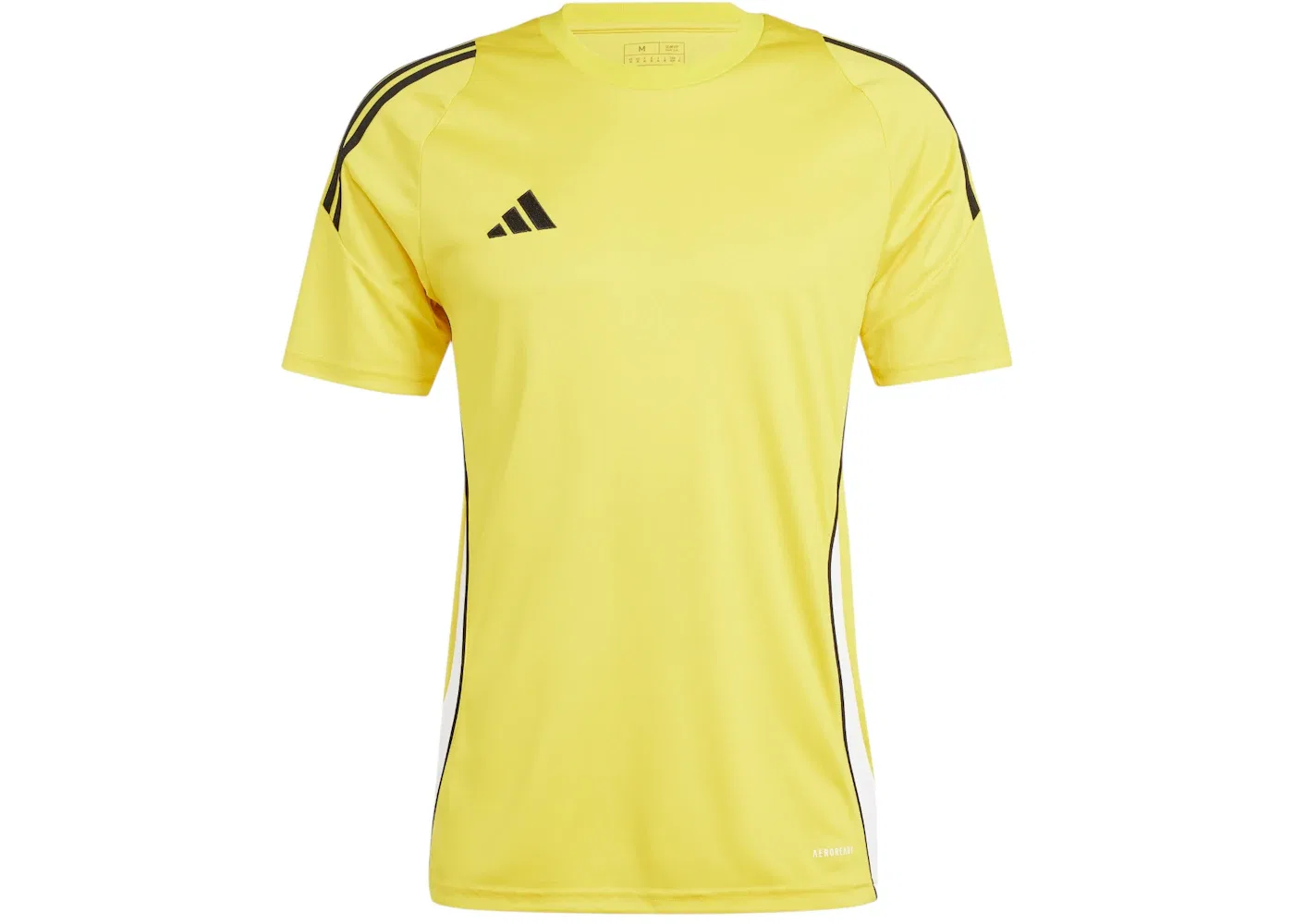 Мужская футбольная футболка с длинным рукавом Adidas Jersey, Team Yellow White