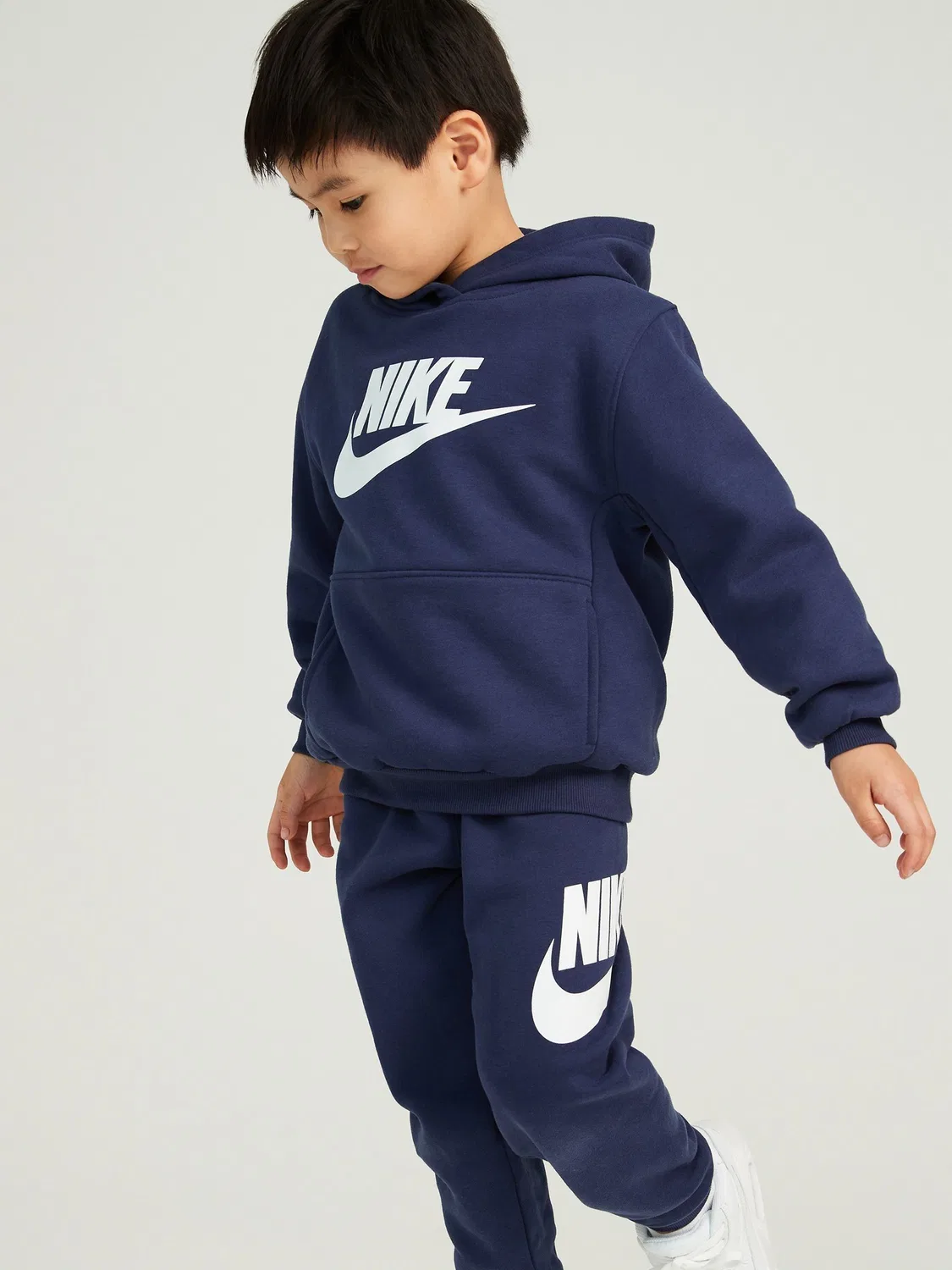 Спортивный костюм Club Fleece Nike, темно-синий