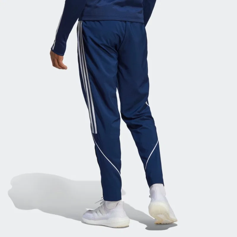 Мужские спортивные штаны из трикотажа Adidas, Navy Blue — фото 4