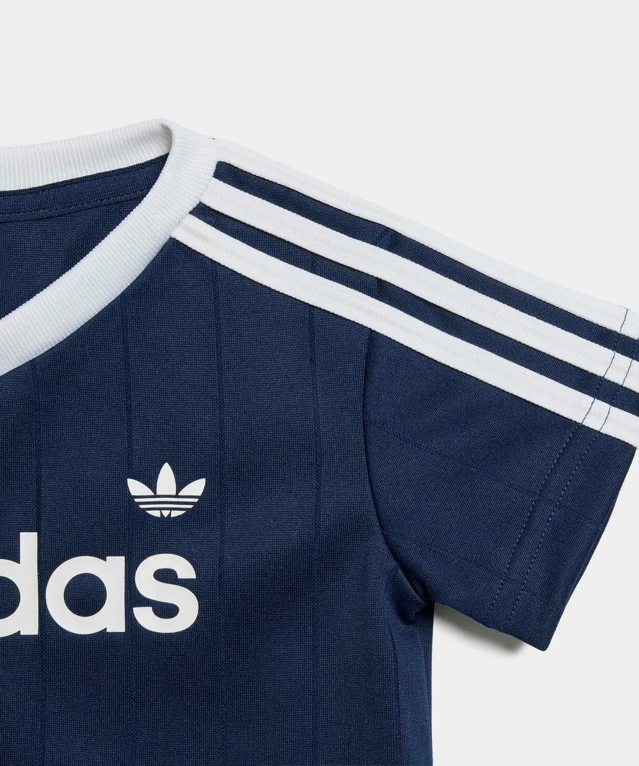 Детский комплект из футболки и шорт с принтом Adidas Originals, Blue — фото 4