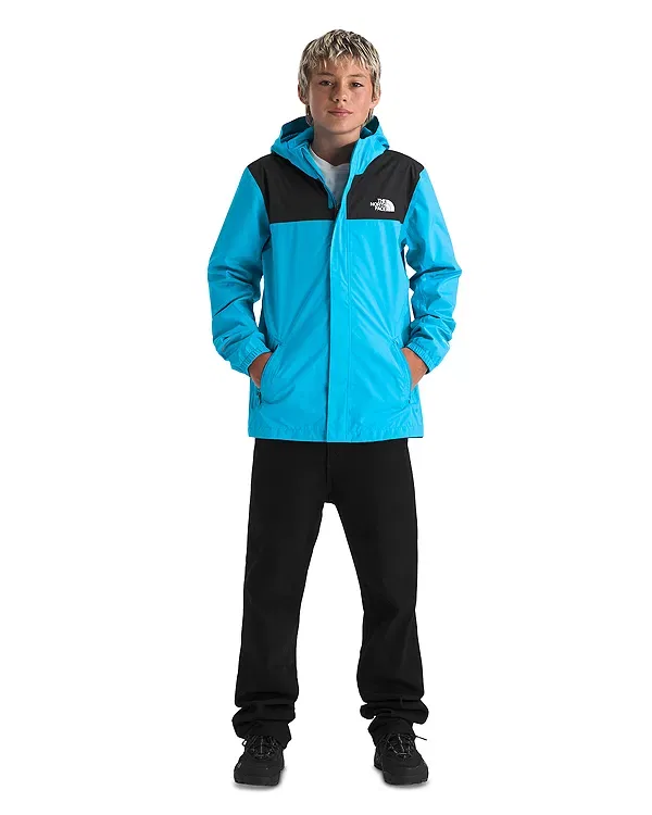 Детское пальто для мальчиков водонепроницаемое Antora Rain Jacket The North Face, Meridian Blue — фото 2