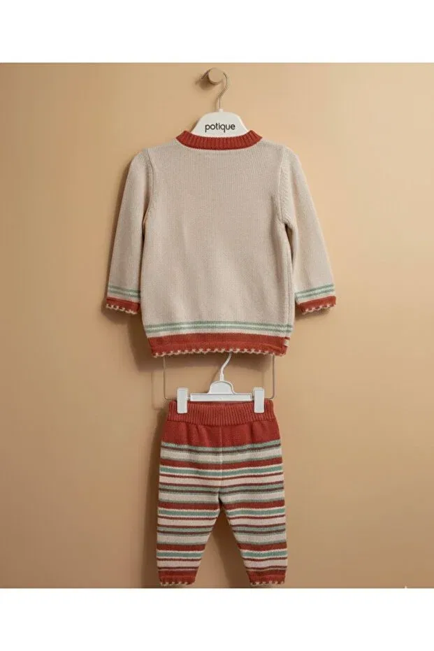 Детский комплект шорт для мальчиков органический хлопок Ggkids, Nude Color — фото 2