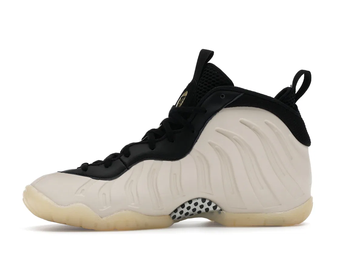 Детские кроссовки Lifestyle с принтом Nike Little Posite One Nike, Black/Team Gold/Light Orewood Brown/Chrome — фото 3