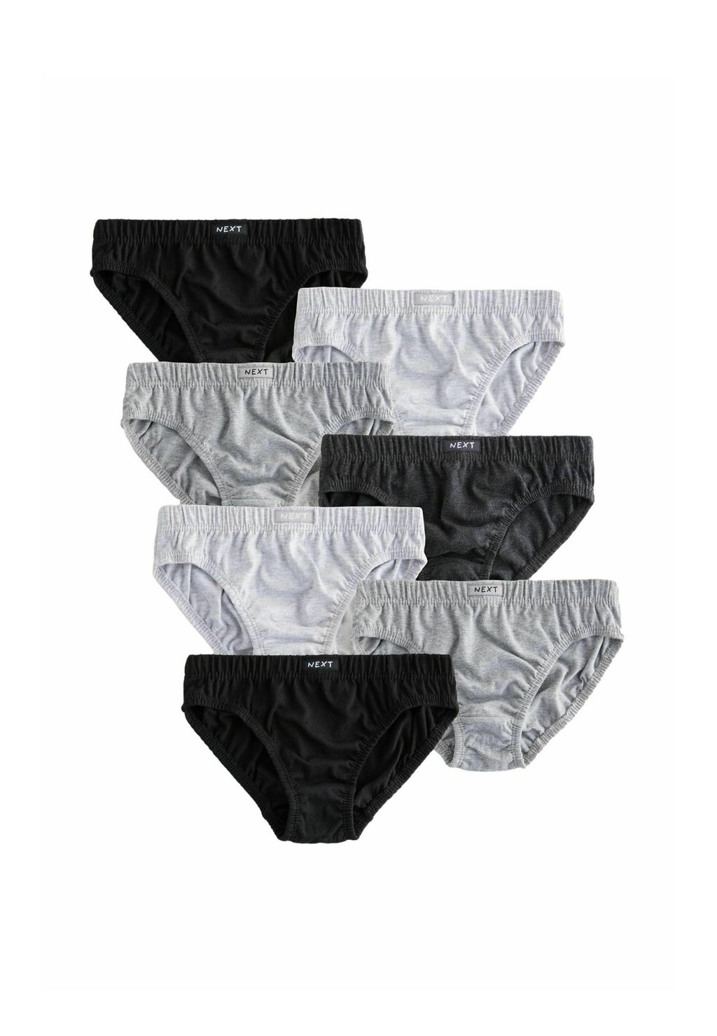 

Трусы-брифы 7 PACK Next, черный