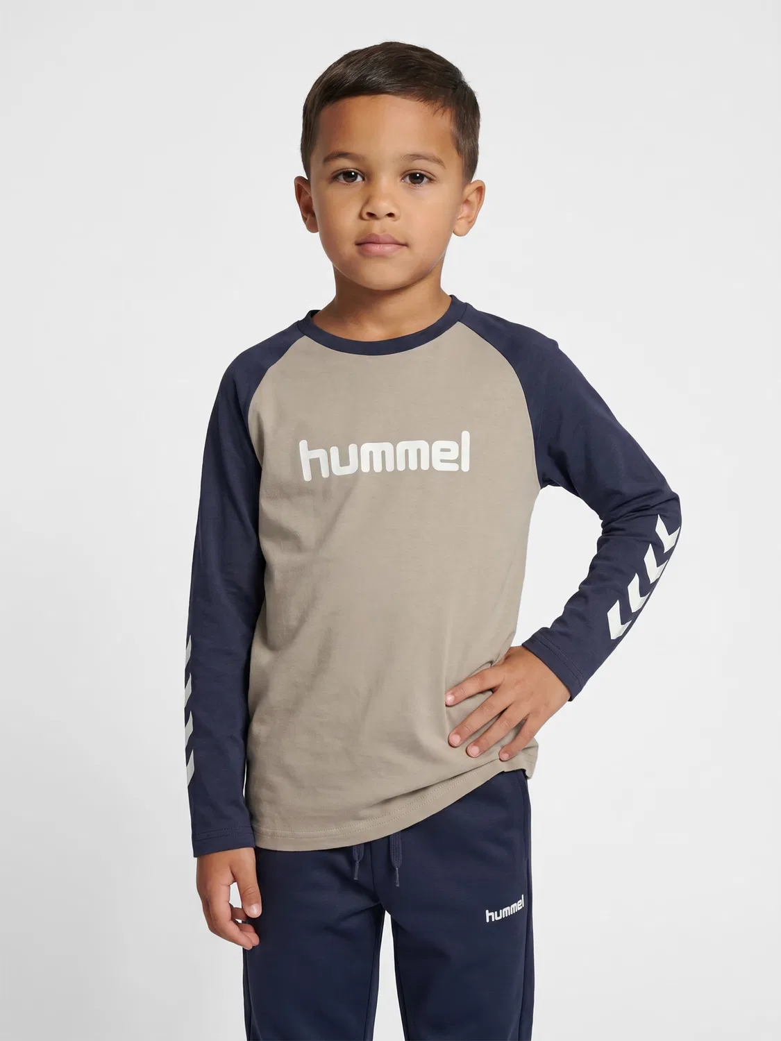 Рубашка Hummel коричневого цвета — фото 4