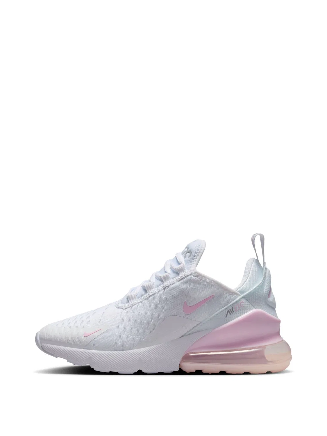 Кроссовки Nike Air Max 270, бело-розовые — фото 4